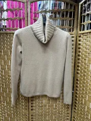 Lau 輸入カシミア100%タートルネックニットのサムネイル