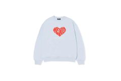 POPPY COTTON LACE HEART SWEATSHIRT ホワイト - メルカリ