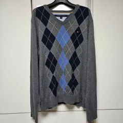 (断捨離) トミーヒルフィガー Vネック ニット 105サイズ
