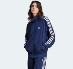 アディダス ベッケンバウアー トラック ジップアップ ダークブルー XL 新品