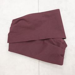 美品】MIU MIU スクエアバックル レザー ベルト ダークブラウン 中古