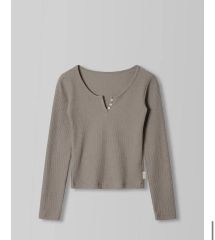 FAITH MILLS for 6 THERMAL HENRY PULLOVER - メルカリ