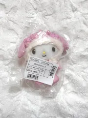 未開封)マイメロディ ふわふわダウン マスコット ぬいぐるみ キーホルダー サンリオ マイメロディ ウインター
