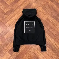 L アンダースンベル ビックロゴ 起毛 フーディー Tシャツのサムネイル