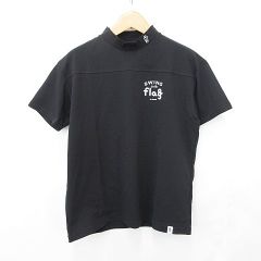 ハイドロゲン HYDROGEN Tシャツ L 黒 ブラック スカルモチーフ ライン
