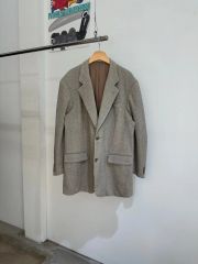 BALENCIAGA チェック柄テーラードジャケット ベージュ/CZ69 - メルカリ