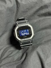 CASIO G-SHOCK GM-S5600-1 メタルベゼル シルバー本体のみ - メルカリ