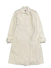 クレージュ courreges ロングコート 白 ホワイト ヴィンテージ - メルカリ