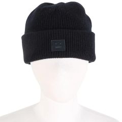 ルイヴィトン 408793 ボネ ヘルシンキ ニット帽 カシミヤ ブラック