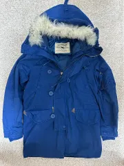 S カイアークマン N3B ブルー マウンテンパーカー