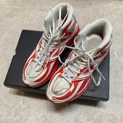 平野紫耀着用 AMIRI アミリ MAランナー 厚底スニーカー ロゴ 赤 レッド