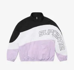 S M シュプリーム カーブ トラック ジャケット ライト PURPLE パープル - 24SS