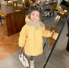 新品)女の子 ダウンジャケット ロング丈