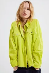 ZARA コーデュロイ シャツ