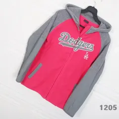 MLB キッズ 155 バイカラー フーディー アウター LA ドジャーズのサムネイル