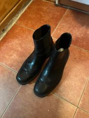 buffalo bobs leather heel boots hedi y2k - メルカリ