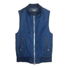 90s BURTON バートンスノーボード ナイロンボアフリースベスト