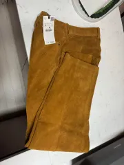 XL ザラ スウェード パンツ ズボン