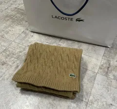 ラコステ カシミアブレンド マフラー ケーブル編み マフラーのサムネイル