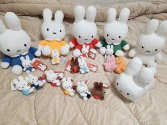 ミッフィー ブルーナ レトロぬいぐるみ まとめ売り 7点 セット タグ