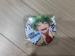 ヒロアカ ジャンプGIGA 応募者全員サービス 缶バッジ 緑谷出久 10点