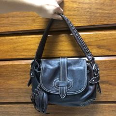 美品】COACH コーチ ワンショルダー ソーホー レザー ブラック 1446