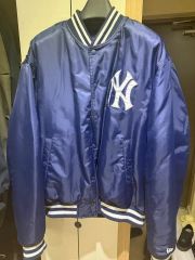 Majestic New York Yankees スタジャン パープル - メルカリ