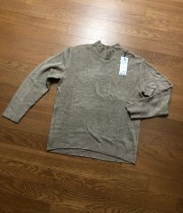 新品】HANRO 長袖 XS カットソー ルーム・ナイトウエア 少しゆったり 