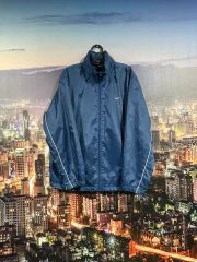NIKE ナイロンジャケット L 紫 y2k archive swag city - メルカリ