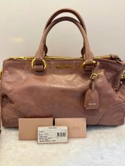 miu miu VITELLO LUX 2WAYバッグ RT0365 - メルカリ