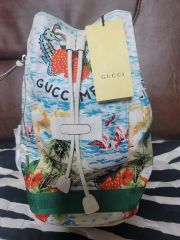 グッチ 新品GUCCIxPikaraアニマルプリントキャンパスハット - メルカリ