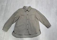 ユニクロ ルーズフィット 起毛 ストレッチ ジャケット レディース S ほぼ新品