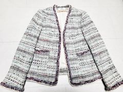 ☆新品☆ 佐藤繊維 イイネス グラデーションボーダーカーディガン
