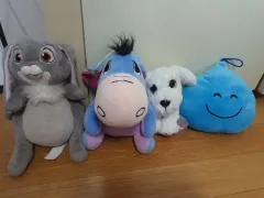 うさぎ 犬 ぬいぐるみ など 4個 まとめ
