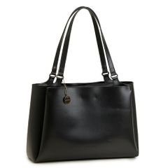 VERSACE トートバッグ メデューサ レザー ワンショルダー A4収納可 黒