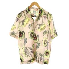 ポールスミス PAUL SMITH Sunflower オープンカラーシャツ アロハ