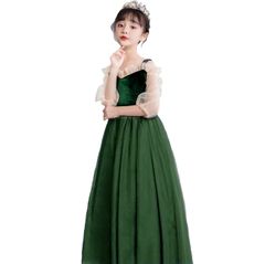 ジュネビビアン ロングドレス ブラック フリル パーティードレス 発表
