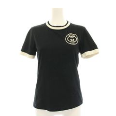 FENDI フェンディ 半袖Tシャツ ズッカ 馬 イタリア製 ブラック L