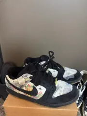 270 NIKE x Supreme SB DUNK LOW QS ラメルジ ブラック