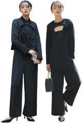 極美品！エムプルミエブラック✕チェルッティ 3点スーツ9万円