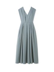 Arts&Science V-neck long dressスモッキングドレス - メルカリ