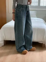 セミワイド ワイドデニム ワイドデニム