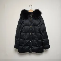 COACH レディース ダウンパディング アウター ブラック(S)のサムネイル