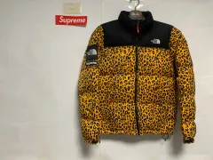 L 11 F/W シュプリーム X ザノースフェイス ヒョウ柄 レオパード ヌプシ イェロー