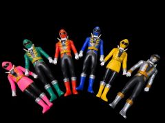 侍戦隊シンケンジャー 戦隊ヒーローシリーズソフビ 未使用品 タグ付属