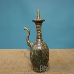 ※中国古美術/鈞窯天藍釉紫班百合口玉壺/北宋代/ 中国古美術/鈞窯天藍釉紫班百合口玉壺/北宋代/ - メルカリ