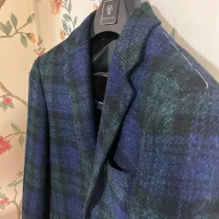 ジェイクルー Ludlow ハリスツイード ブラックウォッチ ジャケット 95(36R) 出品