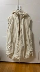 GRIS_clothing ベスト アイボリー XL 使いやすい!! - メルカリ