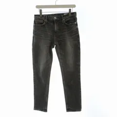 アッパーハイツ upper hights THE STELLA IRONカットオフデニムパンツ ジーパン ジーンズ USED加工 25 グレー 139219 /RO