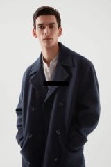ZARA ザラ イタリアンファブリック ウールブレンドコート - メルカリ